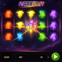 Spinbara - Starburst Slot Game - NetEnt Pokie